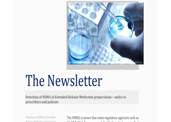Detection of NDMA in Extended Release Metformin Preparations